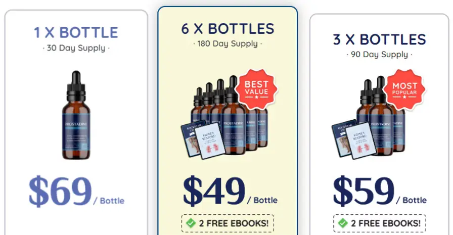 prostadine bottle